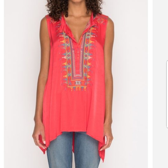 Johnny was VERSAIRO CRINKLE SATIN TUNIC - Picture 7 of 8